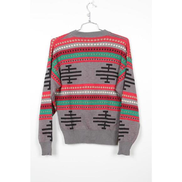 70's Pendleton Geometric Knitted Crewneck - Picture 2 of 4